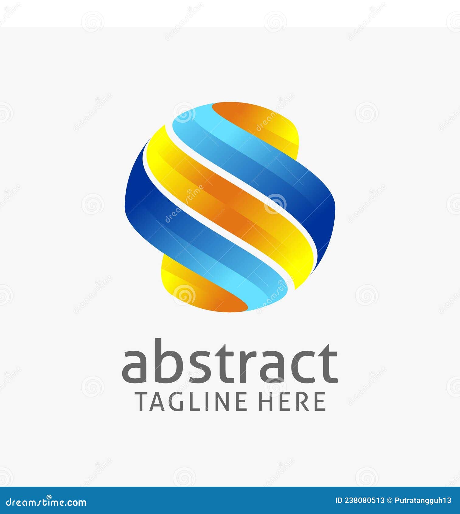 abstract circle logo 