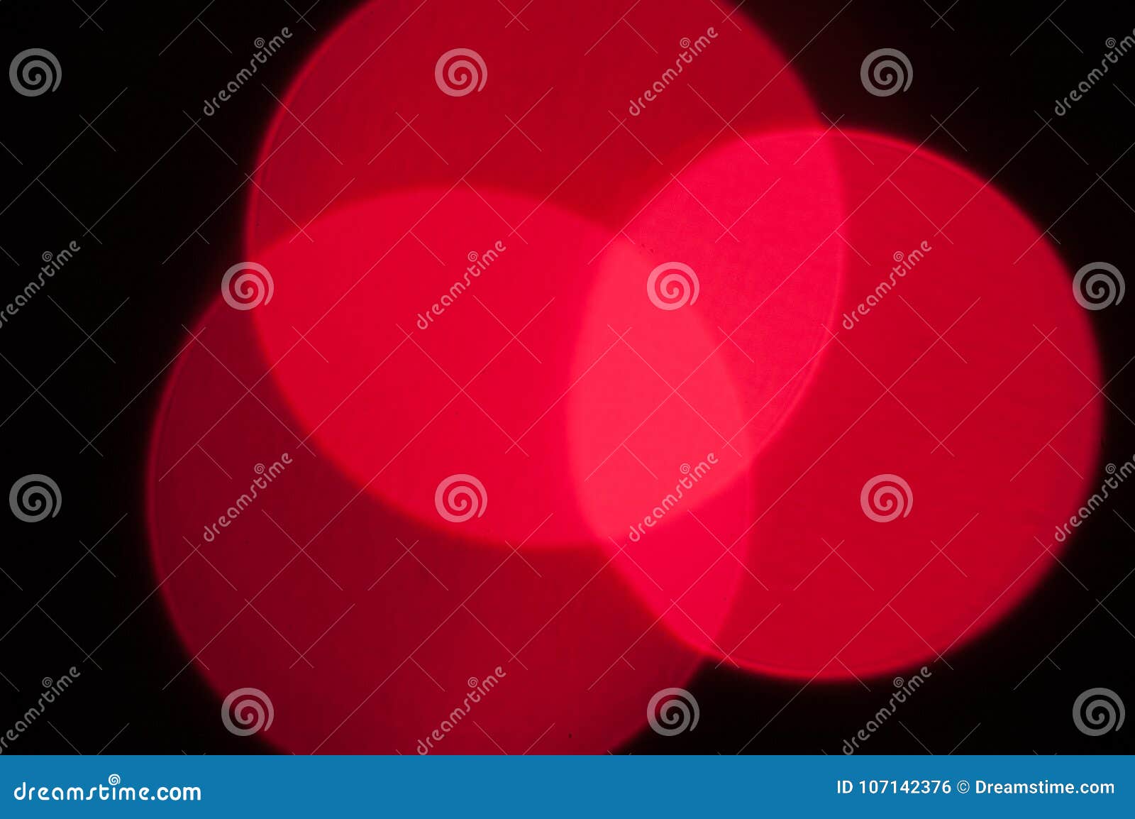 abstract circle red intersection lights