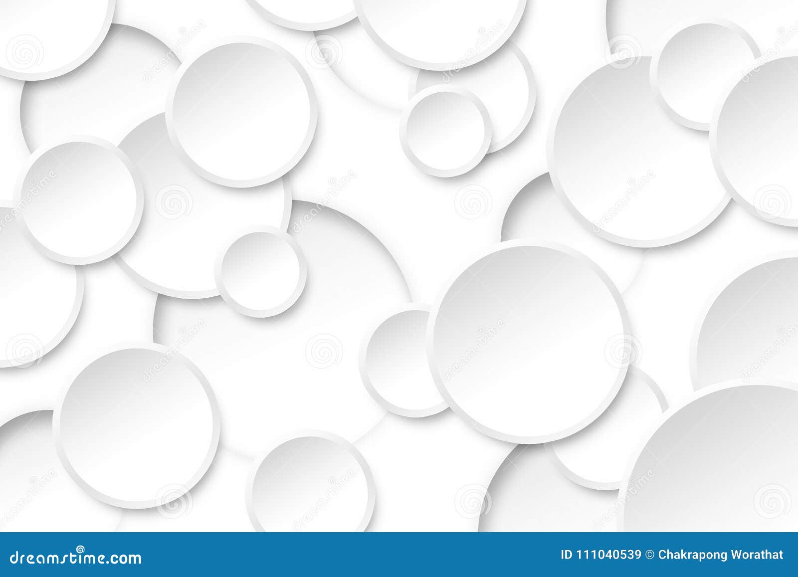 Abstract Circle White Color on Background Texture. Stock Illustration -  Illustration of business, decor: 111040539