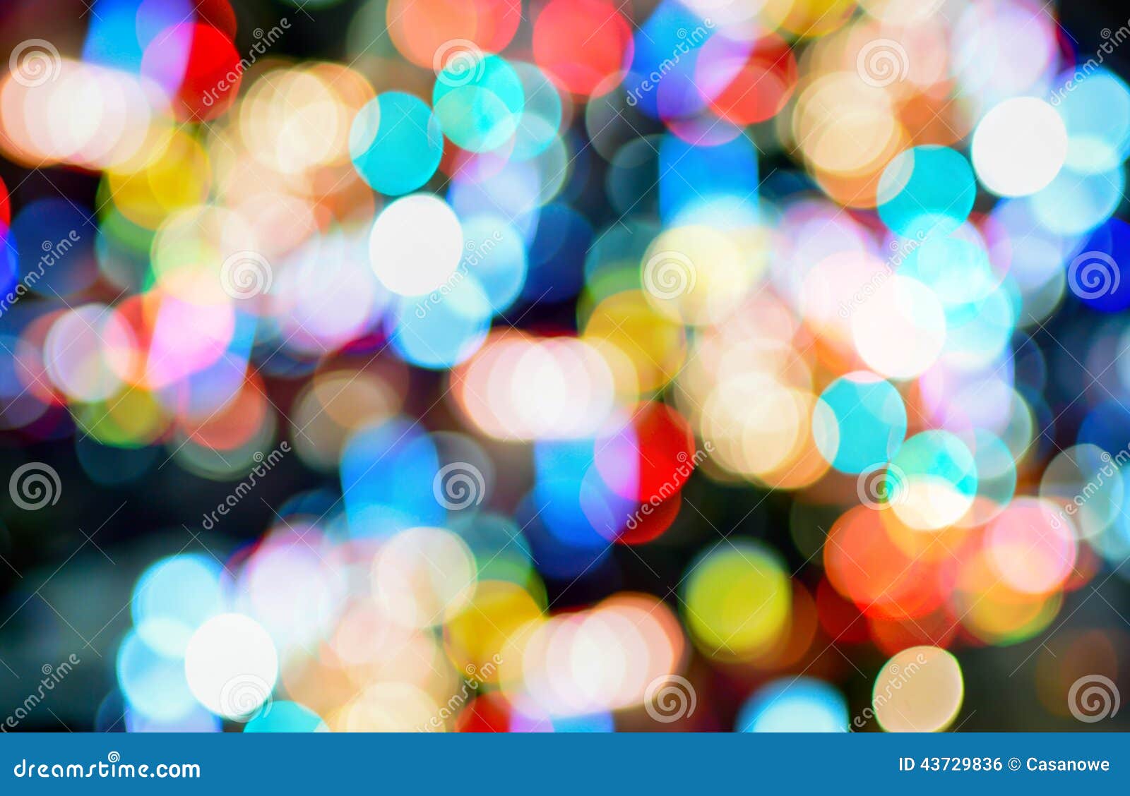 Abstract circular bokeh stock photo. Image of color, focus - 43729836