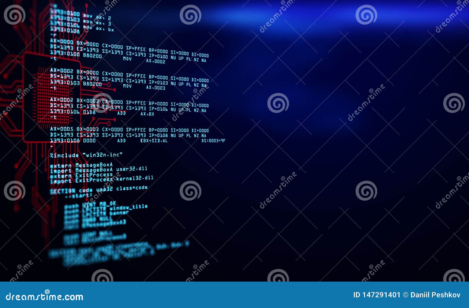 Abstract Dark Coding Wallpaper Text Programming Stock Illustration 1399003742