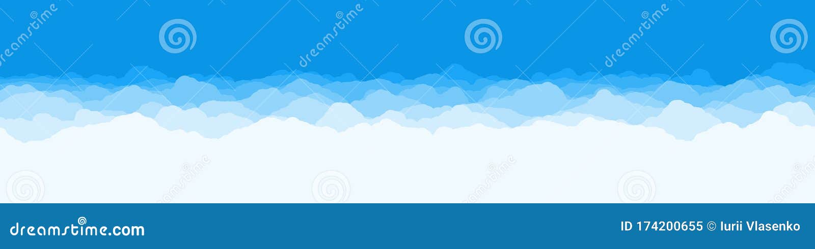 abstract color clouds sky generative art background 