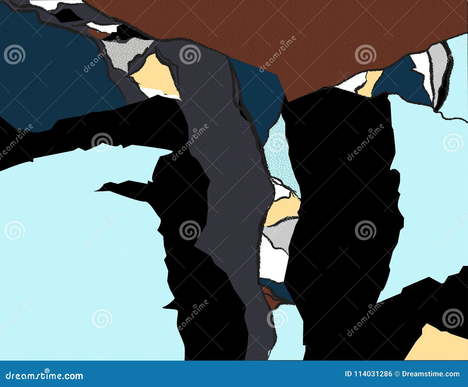 abstract color composition with lines.background.