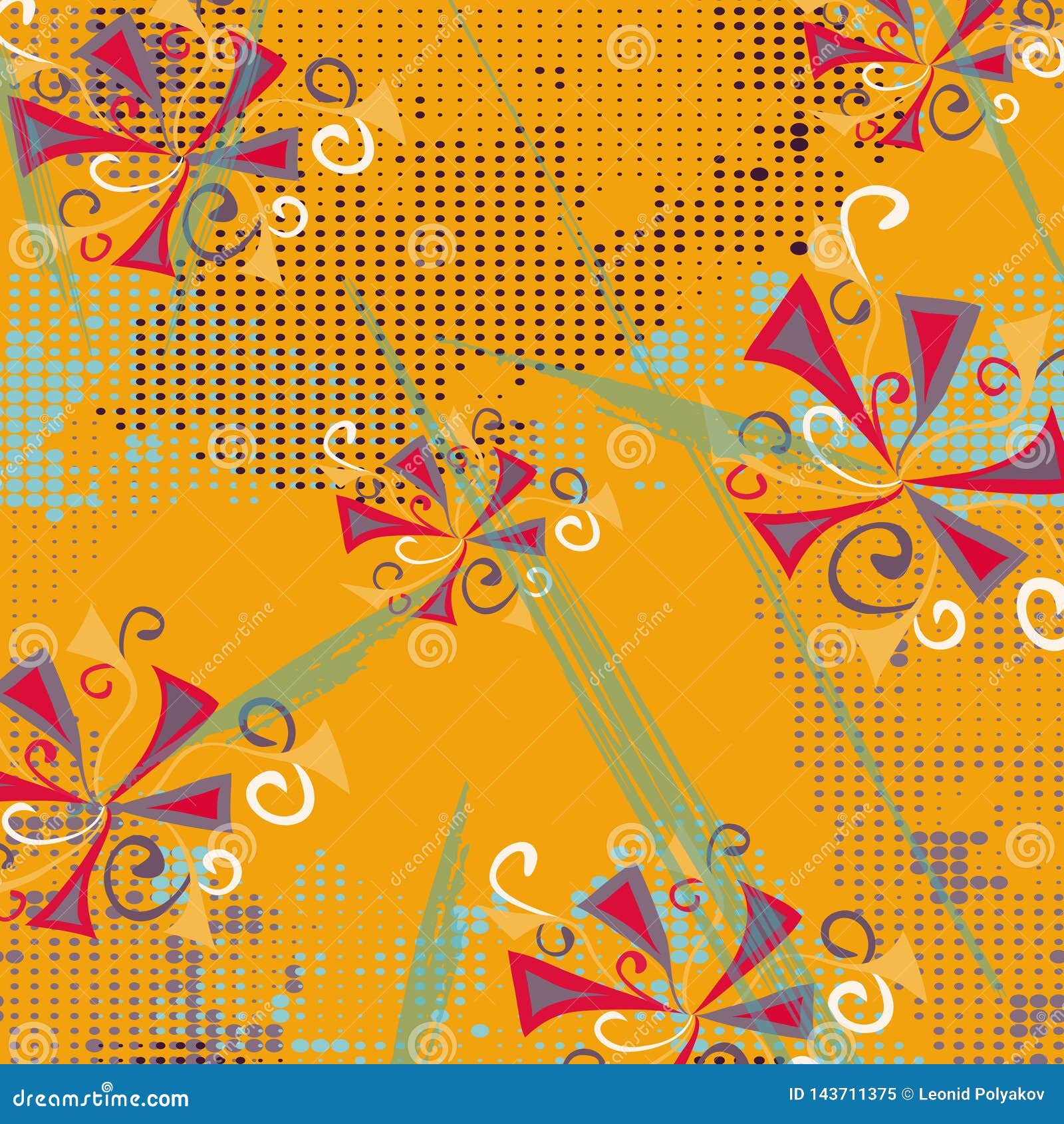 abstract colored graffiti background
