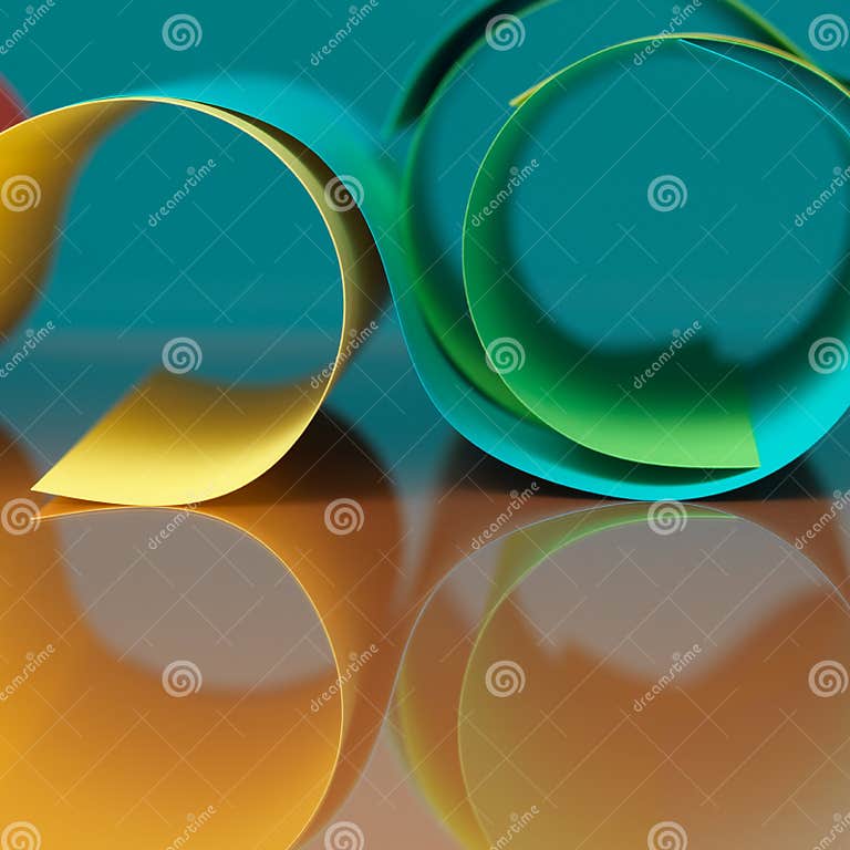 Abstract Colored Paper on Grey Background Stock Photo Image of copy