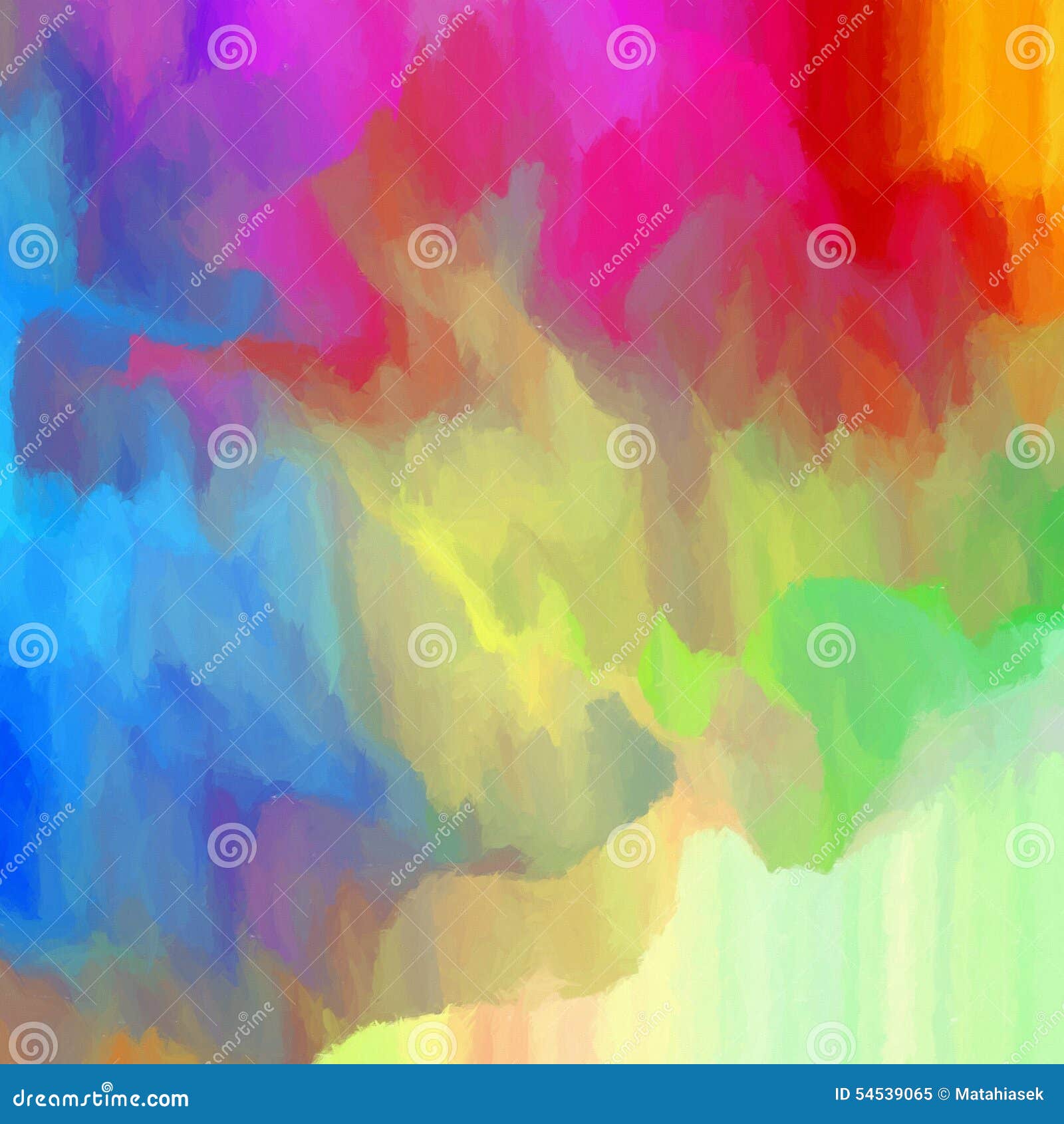 Abstract Colorful Background - Digital Painting Stock Illustration -  Illustration of design, patch: 54539065