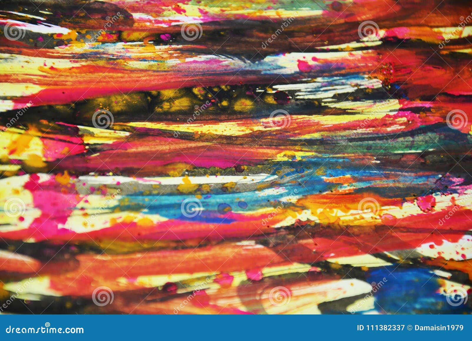 abstract colorful blurred colors, contrasts, waxy paint creative background