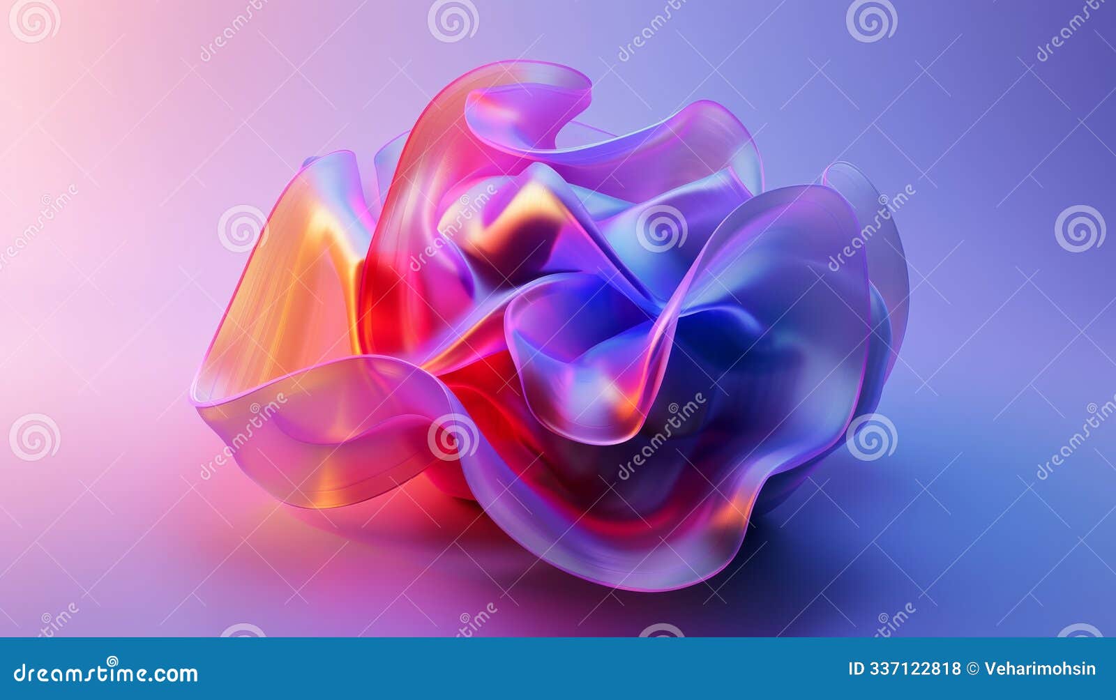 abstract colorful 3d , cinema 4d, ambient occlusion, render