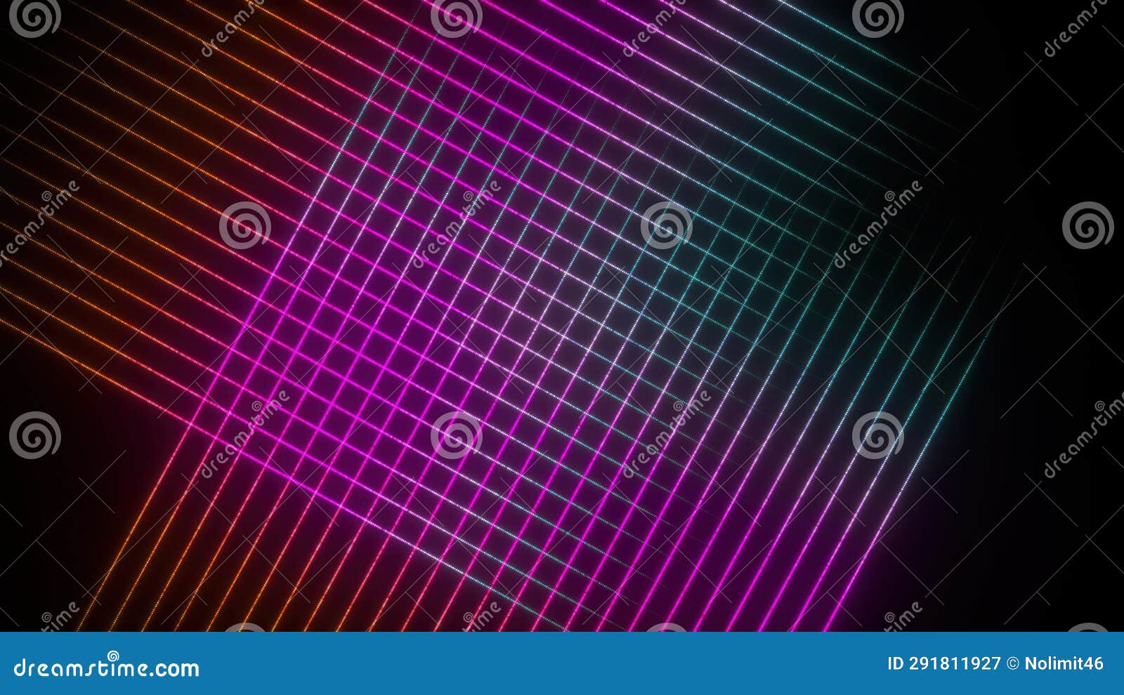 abstract colorful grid