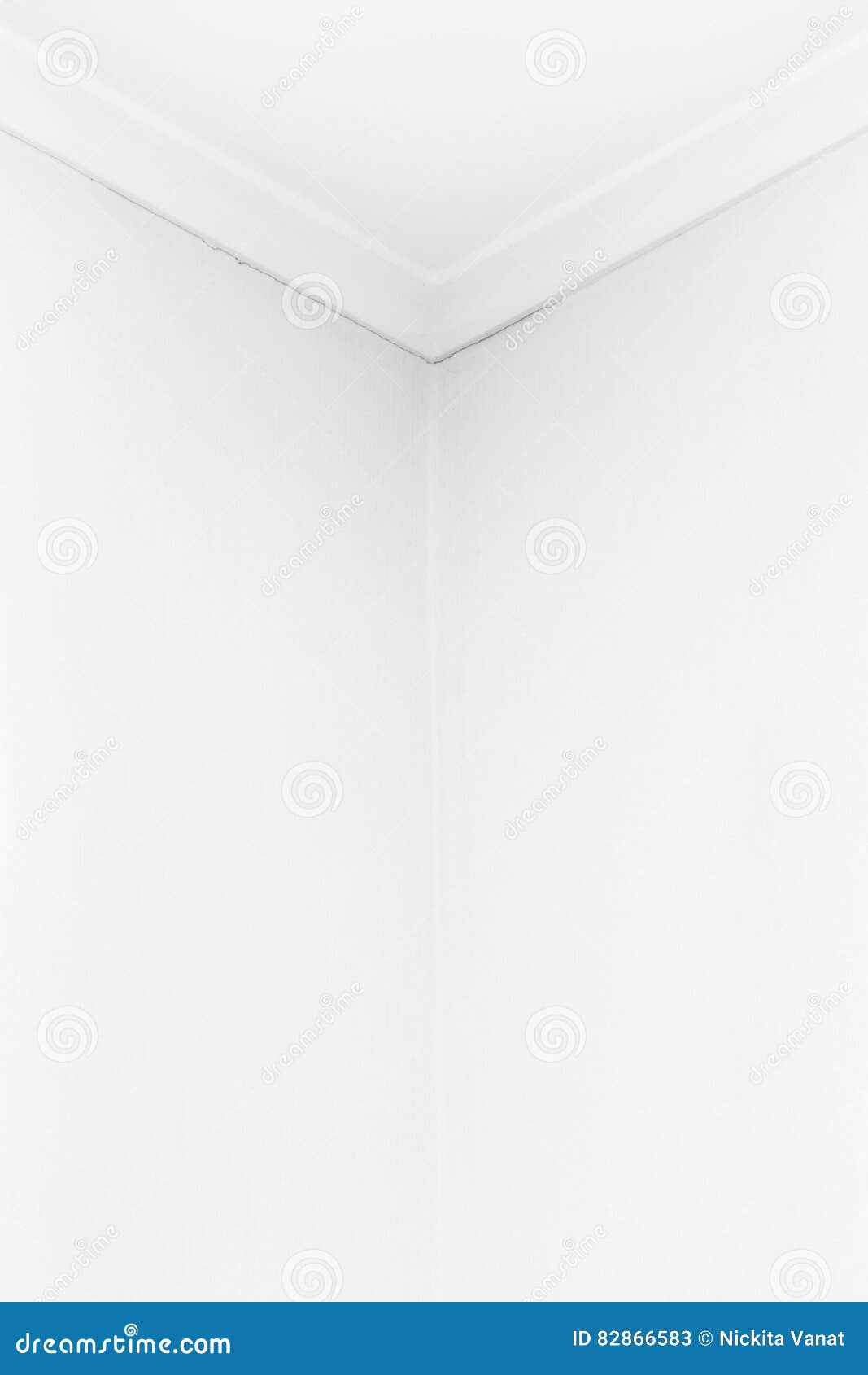 Abstract Colorful Light White Wall Corner Angle Background Stock Image
