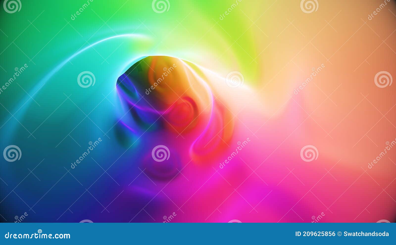 abstract colorful liquid gradient swirl background