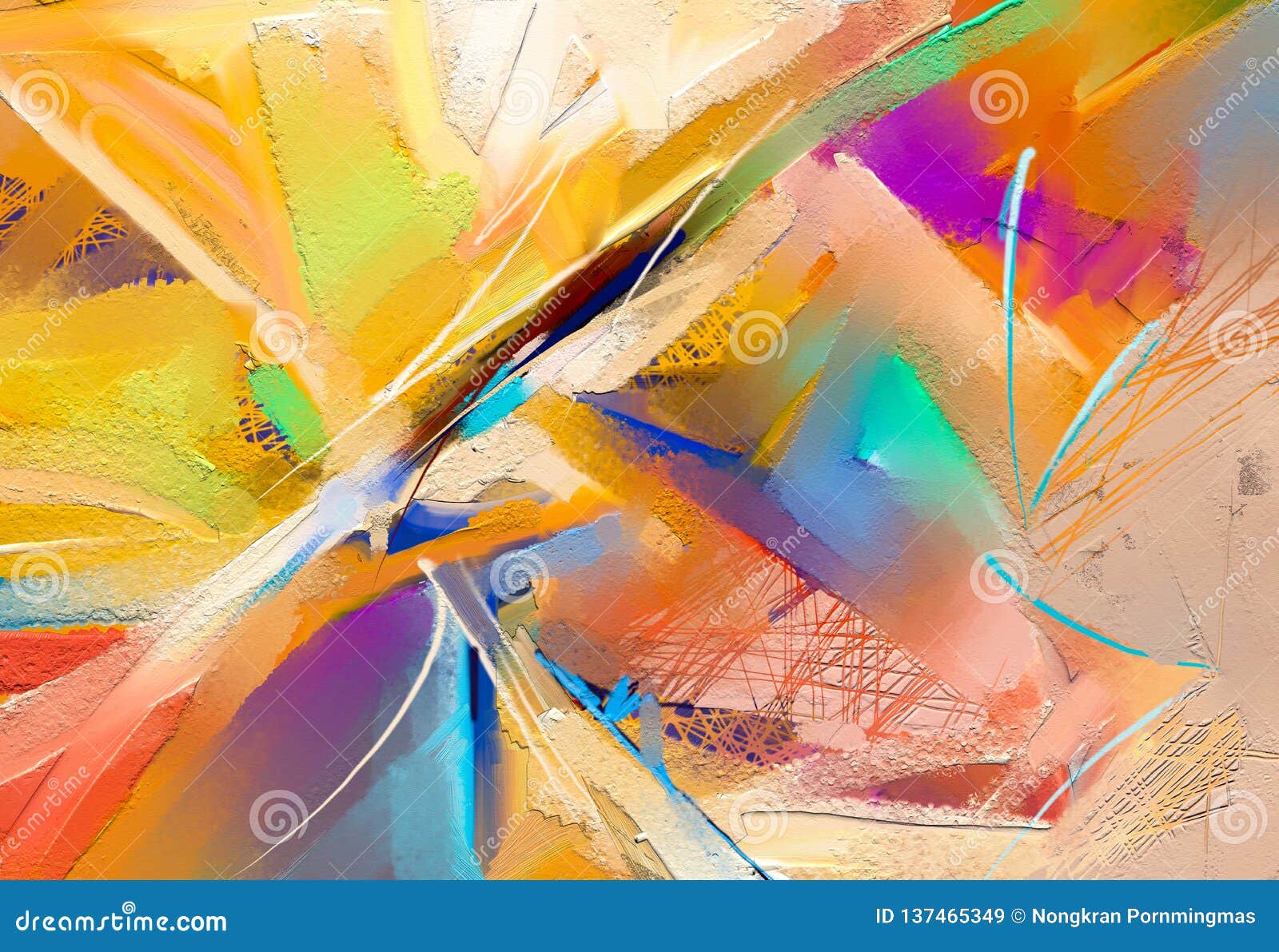 Abstract Colorful Oil, Acrylic Painting on Canvas Texture. Hand Drawn Brush  Stroke, Oil Color Paintings Background Stock Illustration - Illustration of  colorful, backdrop: 137465349