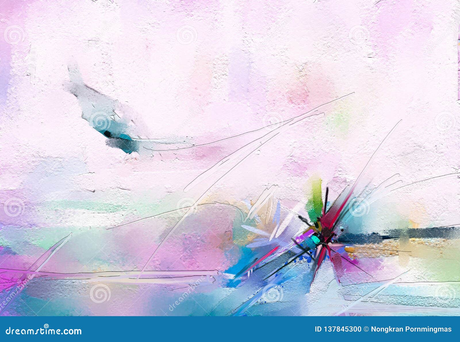 Abstract Colorful Oil, Acrylic Painting on Canvas Texture. Hand Drawn Brush  Stroke, Oil Color Paintings Background. Stock Illustration - Illustration  of brush, color: 137845300