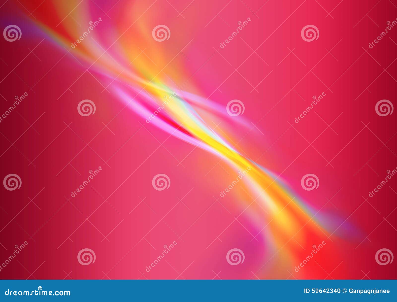 Abstract Colorful on Pink Background Stock Illustration - Illustration