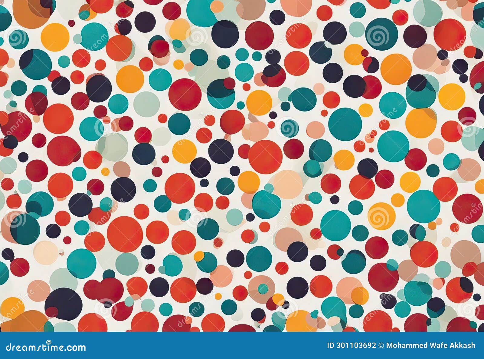 abstract colorful polka dot pattern stock circle, spotted, pattern, backgrounds