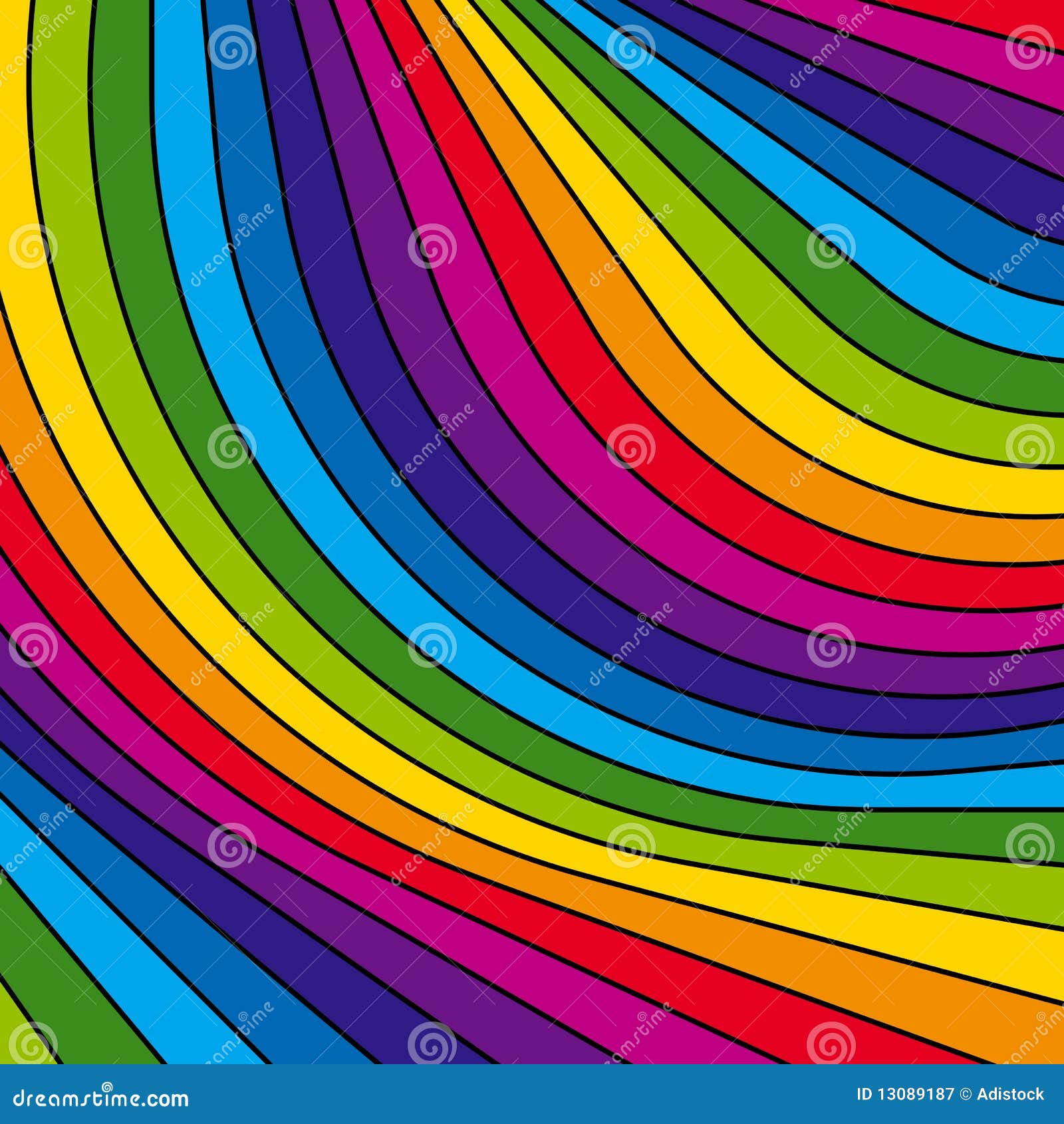 abstract colorful rainbow stripes. .