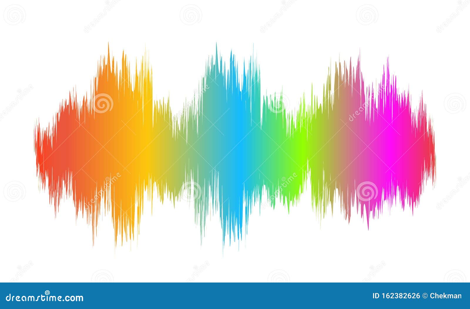colorful sound waves colorful sound waves