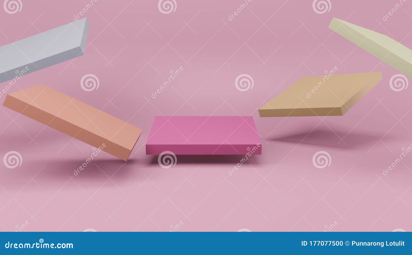 Download Abstract Colorful Stage Mock-up For Background On 3D ...