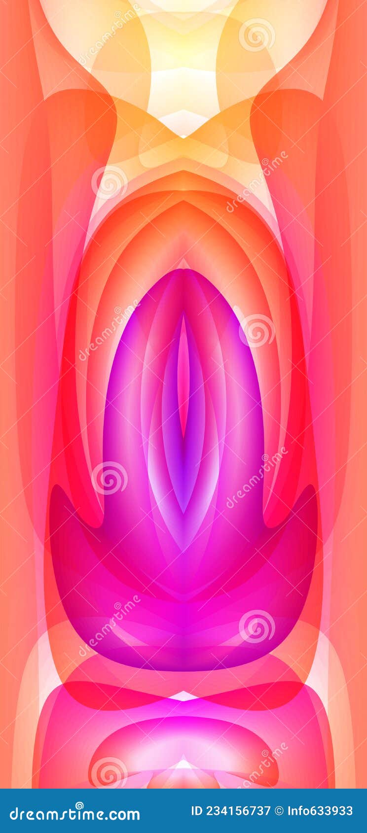 abstract colorfull lines and s imitating female vagina. visual allegories, metaphors