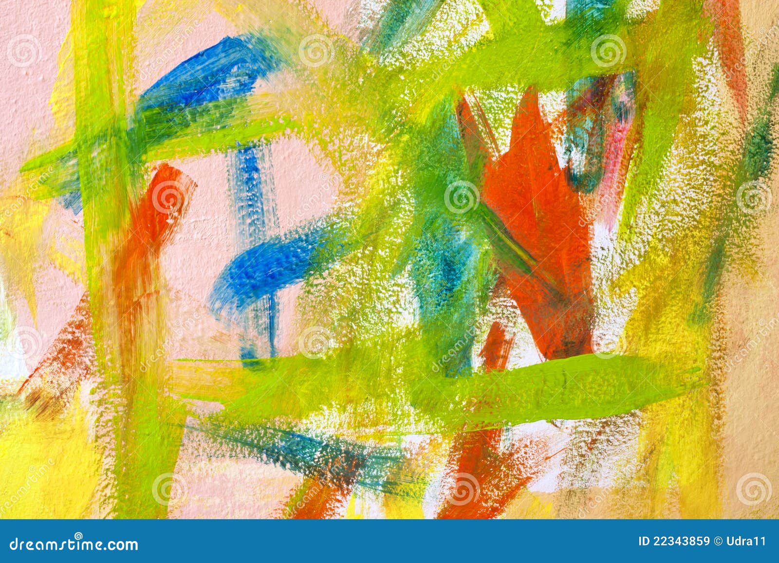 Abstract of Colors Graffiti Painting on the Wall Stock Image Image of