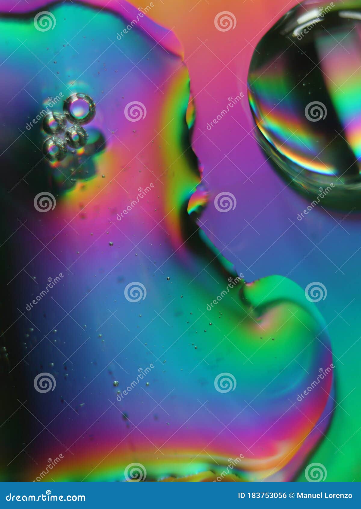 abstract colors rainbow drops reflexes macro background blur