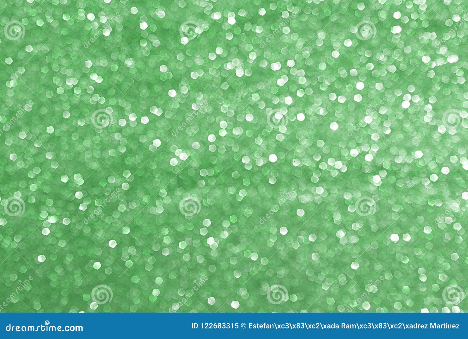 Sparkly Glitter Green Background Bokeh Effect Stock Image Image Of Glitter Abstracto