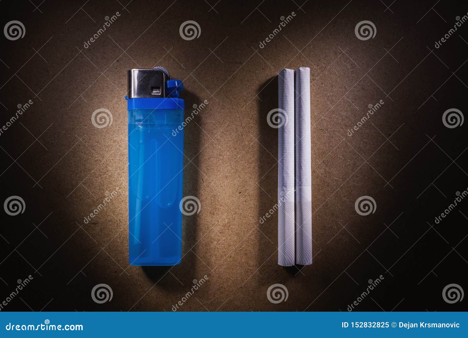 Cigarettes and Lighter stock image. Image of abstract 152832825