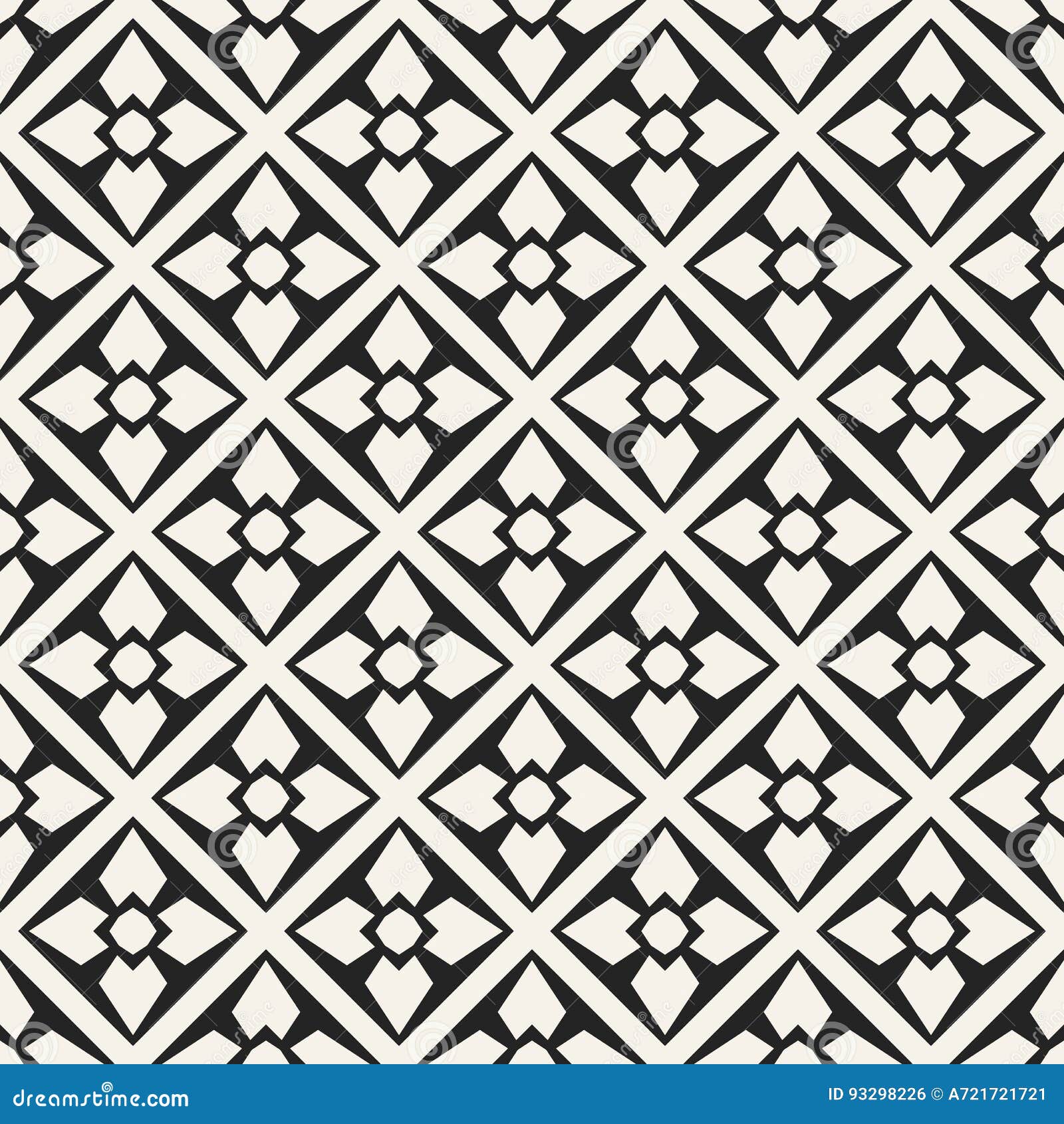 abstract concept vector monochrome geometric pattern black and
