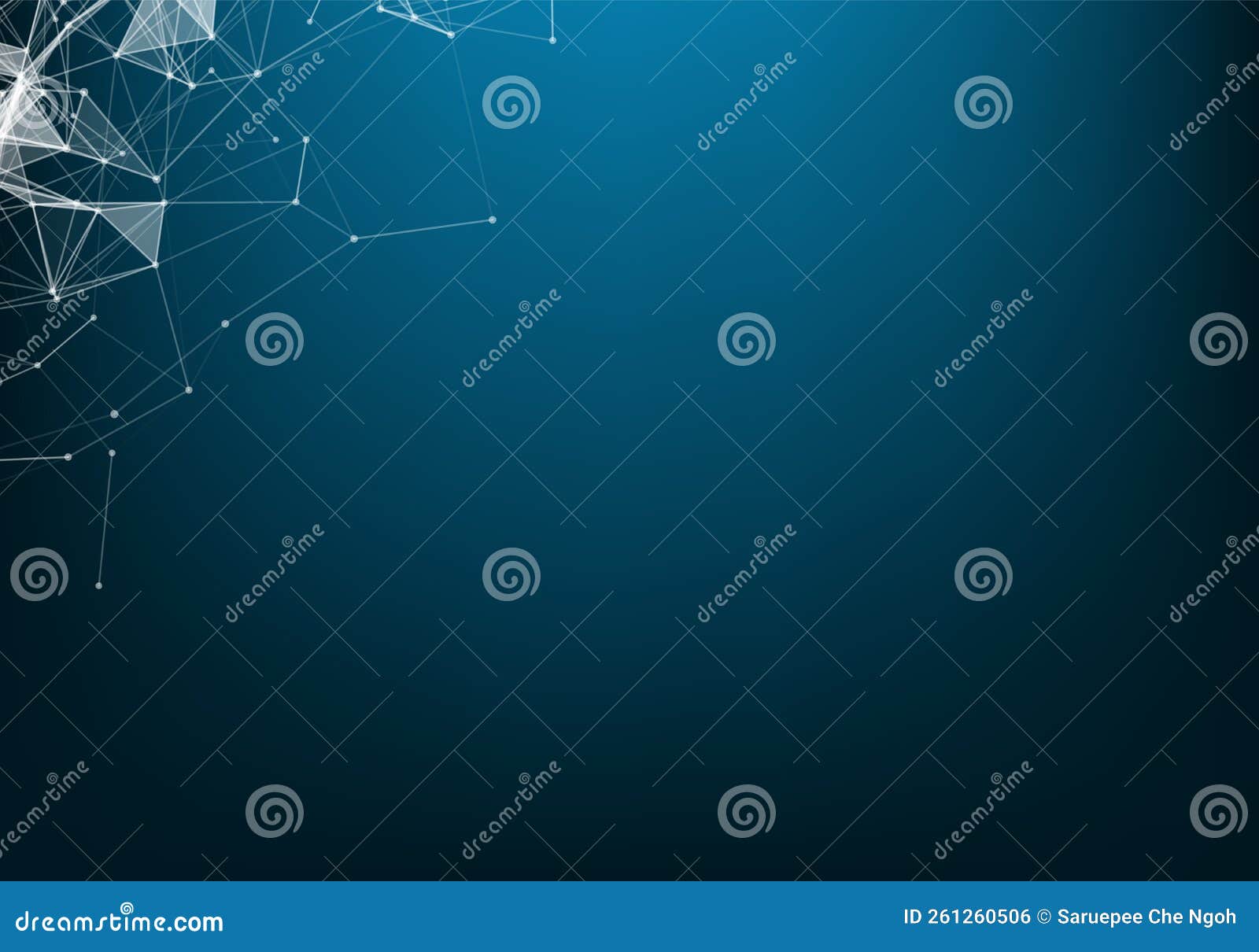 Abstract Connecting Dots and Lines. Connection Science Background Stock