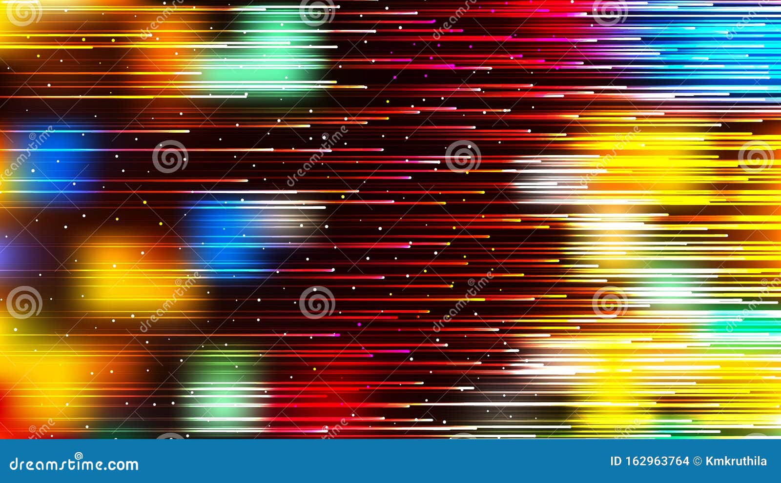 Abstract Cool Horizontal Lines Background Vector Art Stock Vector