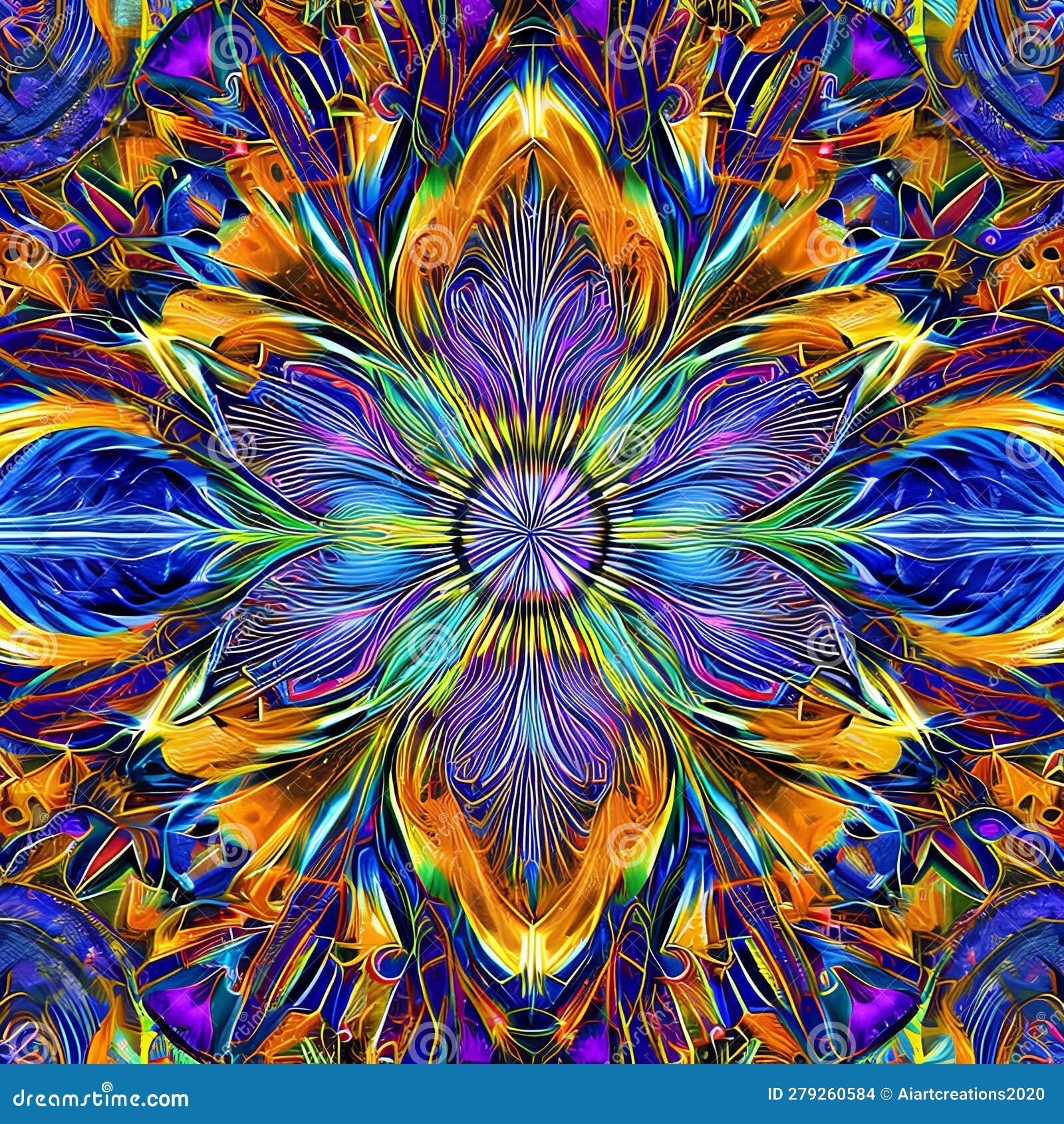 1083 Abstract Cosmic Patterns a Mesmerizing and Abstract Background