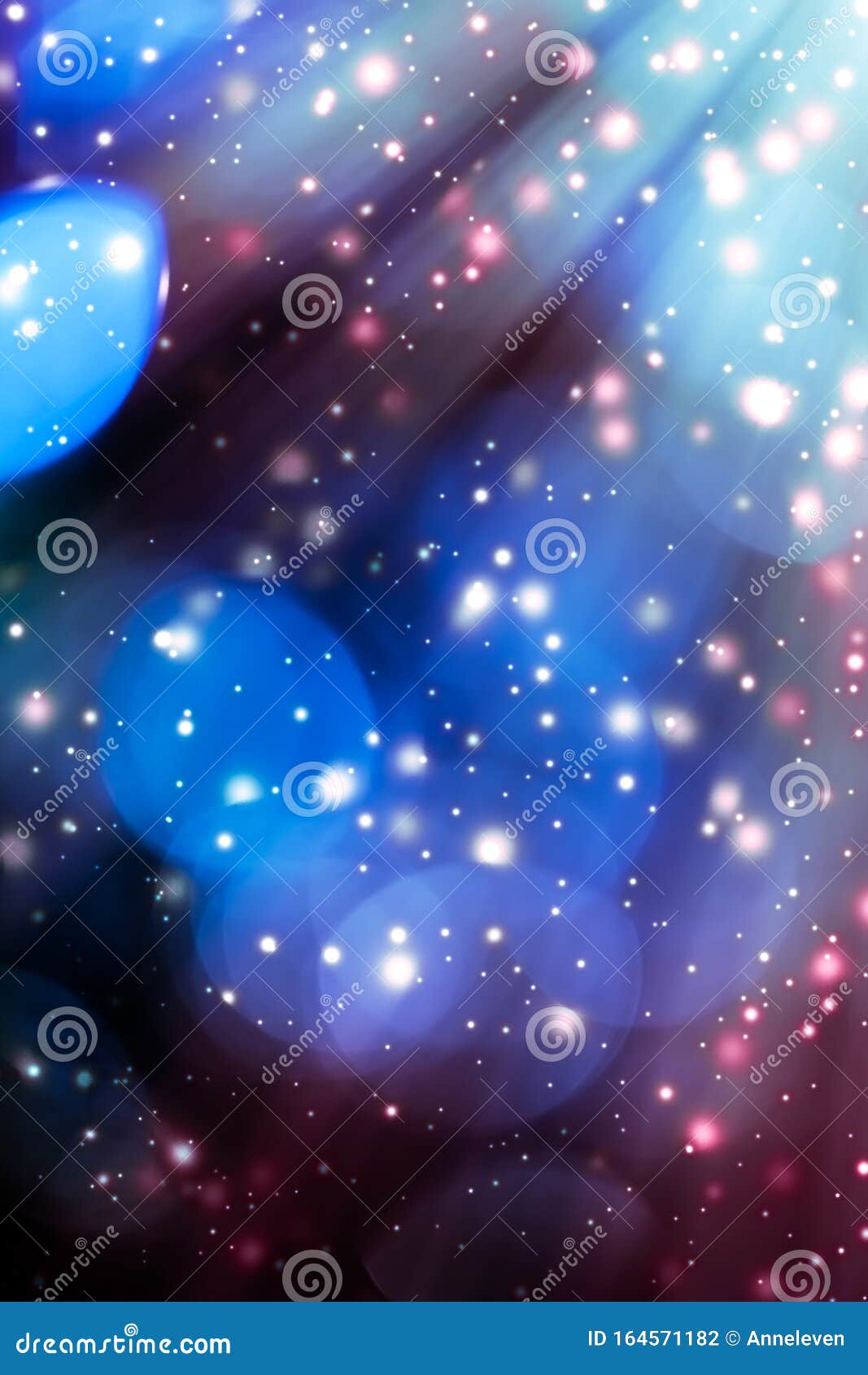 Abstract Cosmic Starry Sky Lights and Shiny Glitter, Luxury Holiday ...