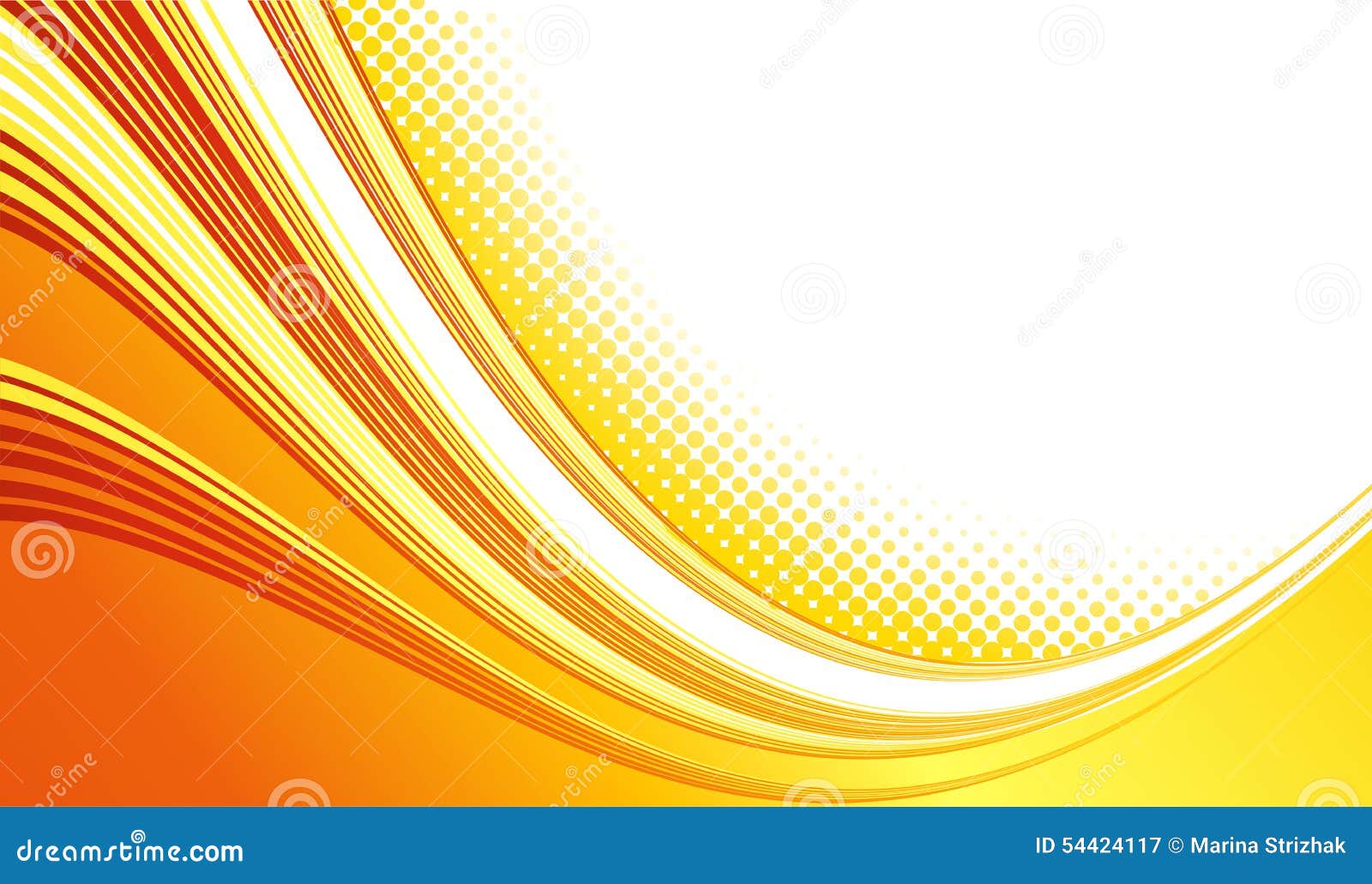 Abstract Curved Lines Background Template Stock Vector Illustration Of Halftone Curve