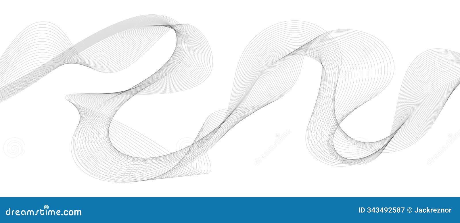 abstract curved lines of fluid motion