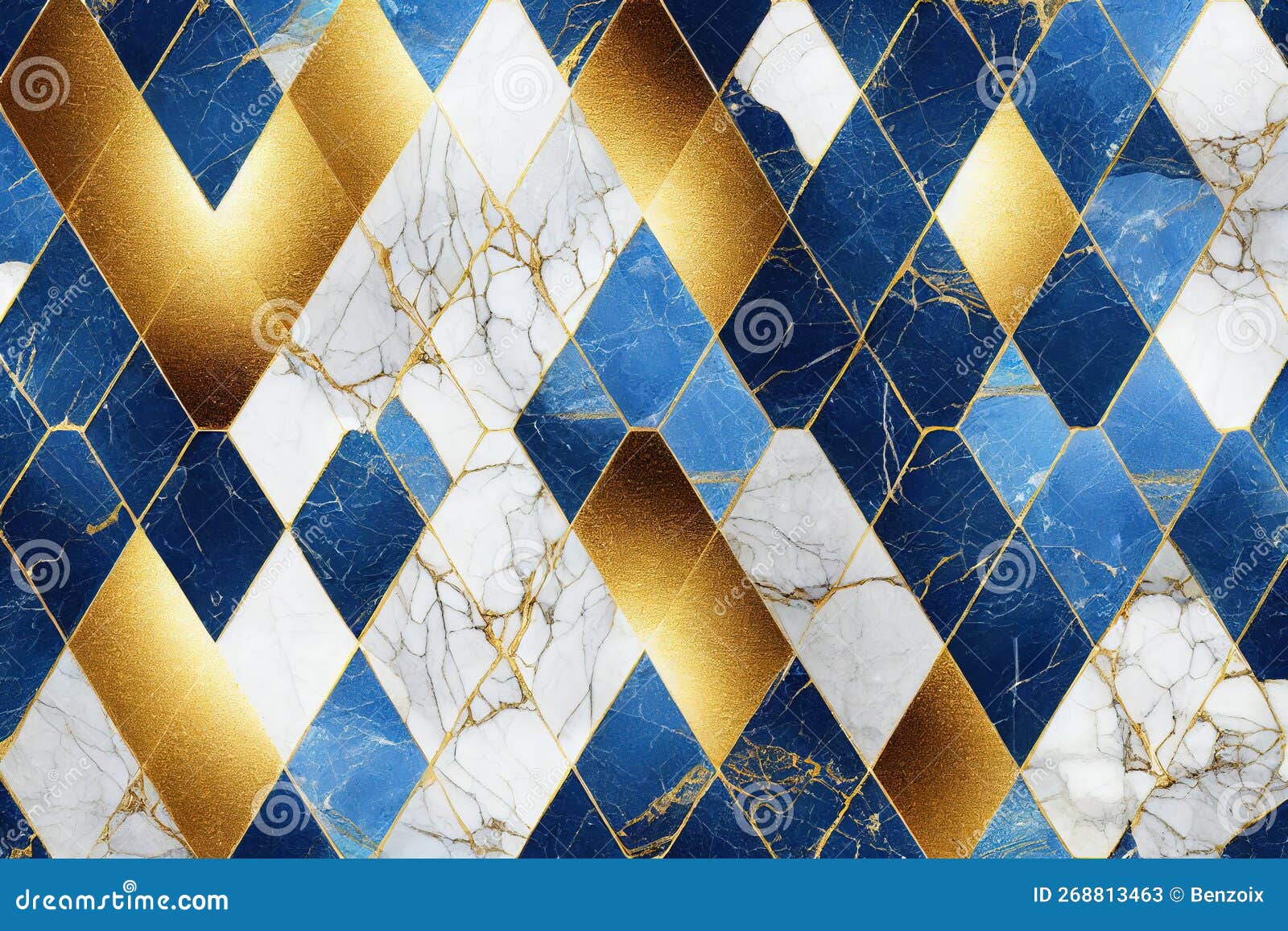 abstract dark blue background with golden foil. artificial stone texture, fake agate, trendy marbled wallpaper, digital