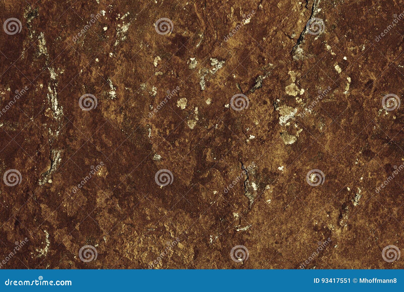 Abstract Dark Brown Stone Surface Resembling a Wall, Bark or a