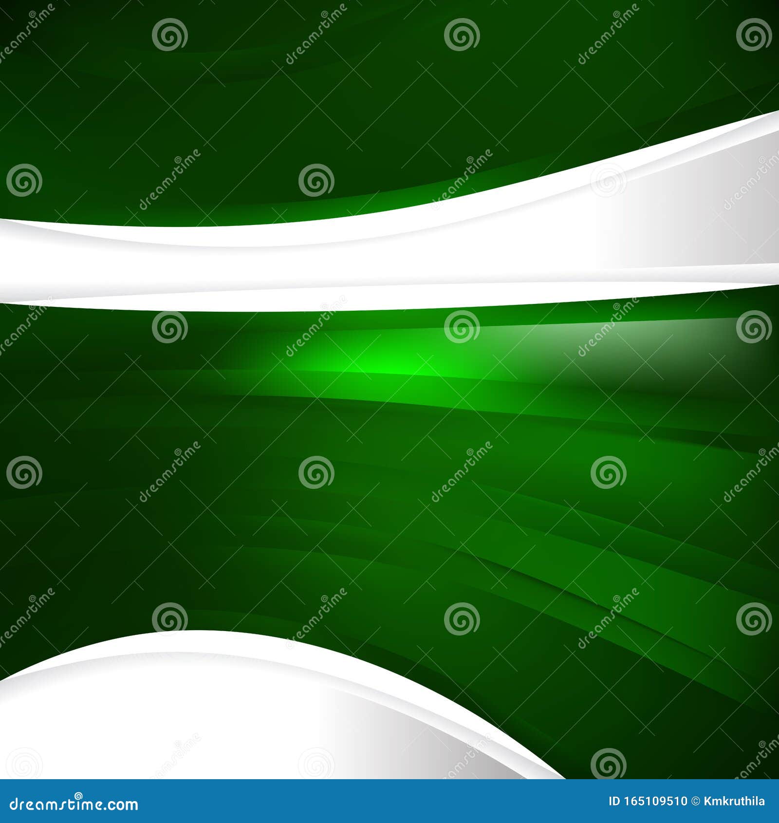 Abstract Dark Green Background Template Stock Vector Illustration of