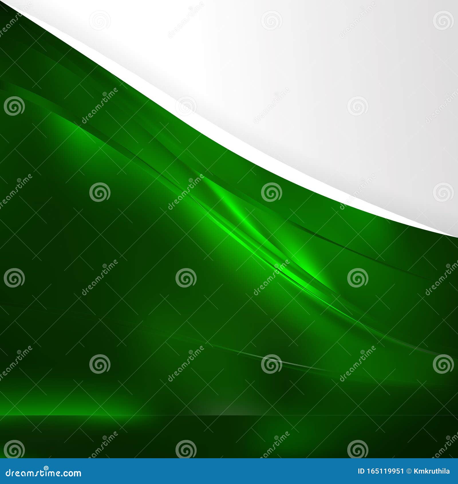 Abstract Dark Green Background Template Stock Vector Illustration of