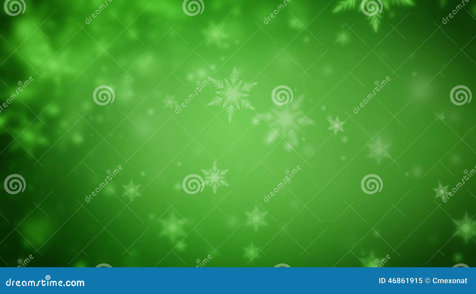 Abstract Dark Green Christmas Background of Defocused Snowflakes Stock  Video - Video of blur, design: 46861915