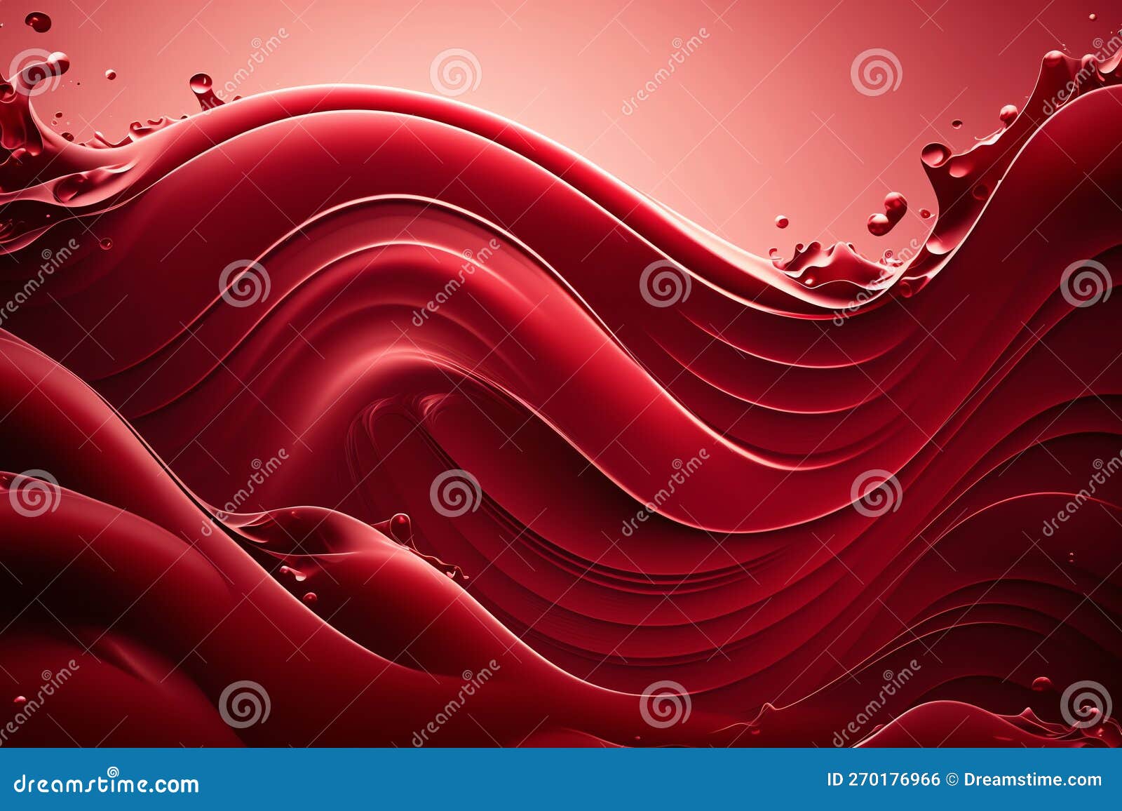 Abstract Dark Red Color Background. Colored Background. Generative AI