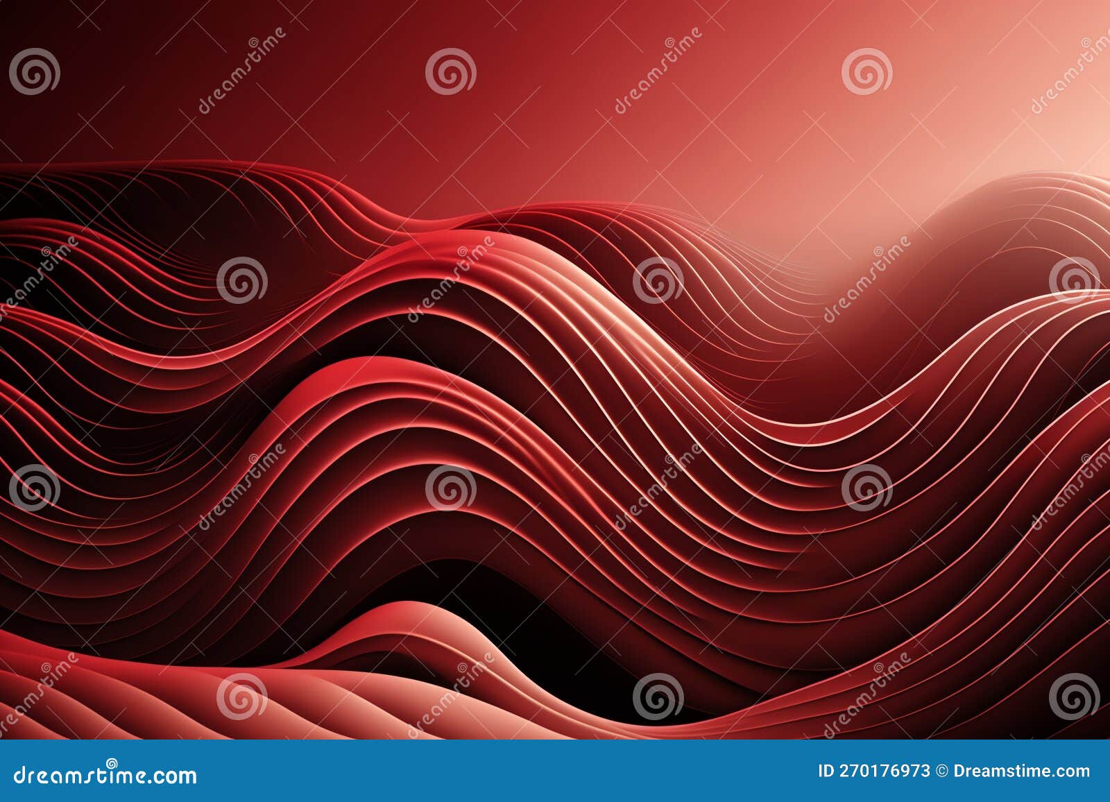 Abstract Dark Red Color Background. Colored Background. Generative AI