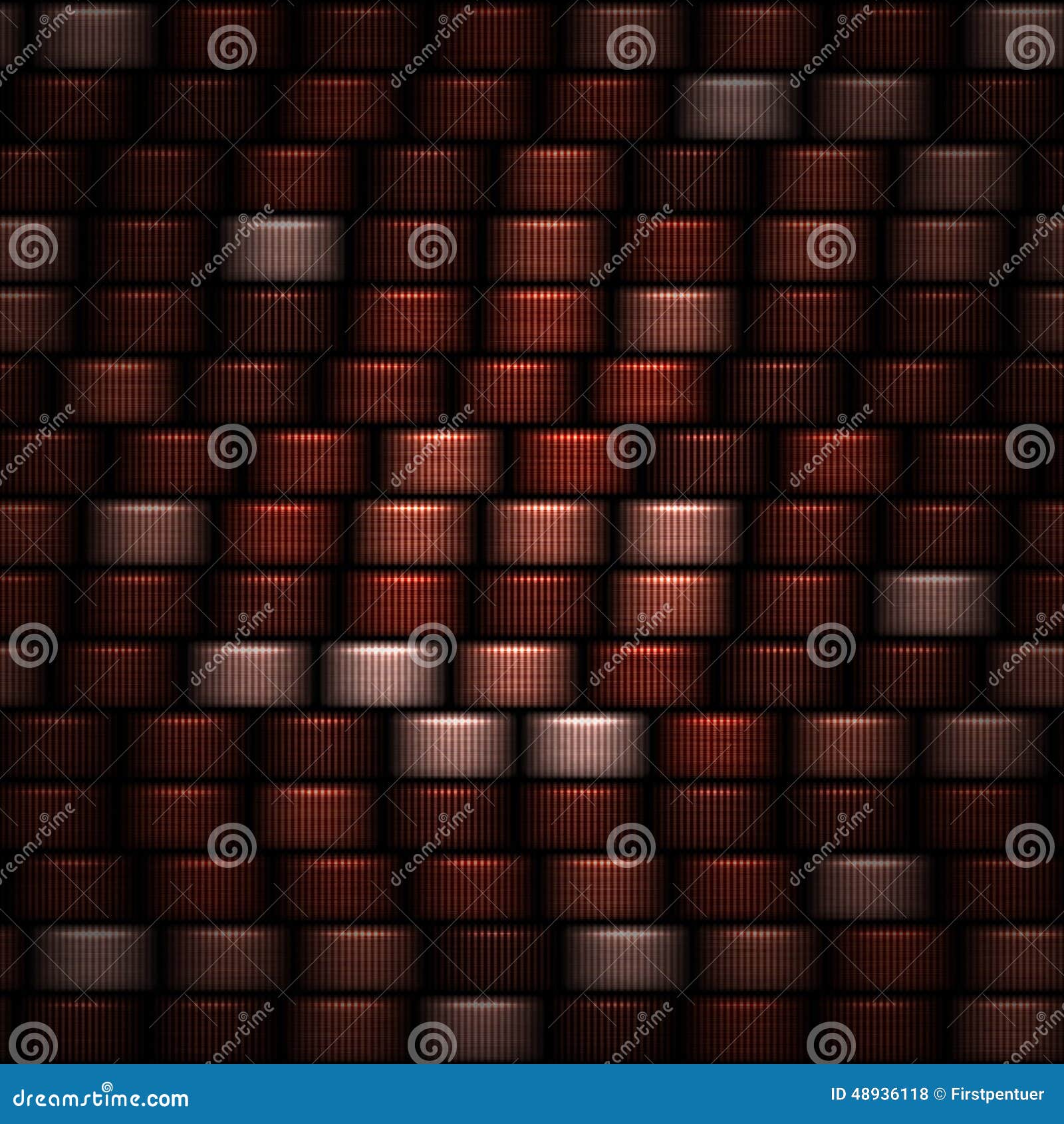 Abstract Dark Red Horizontal Bands Background Stock Illustration