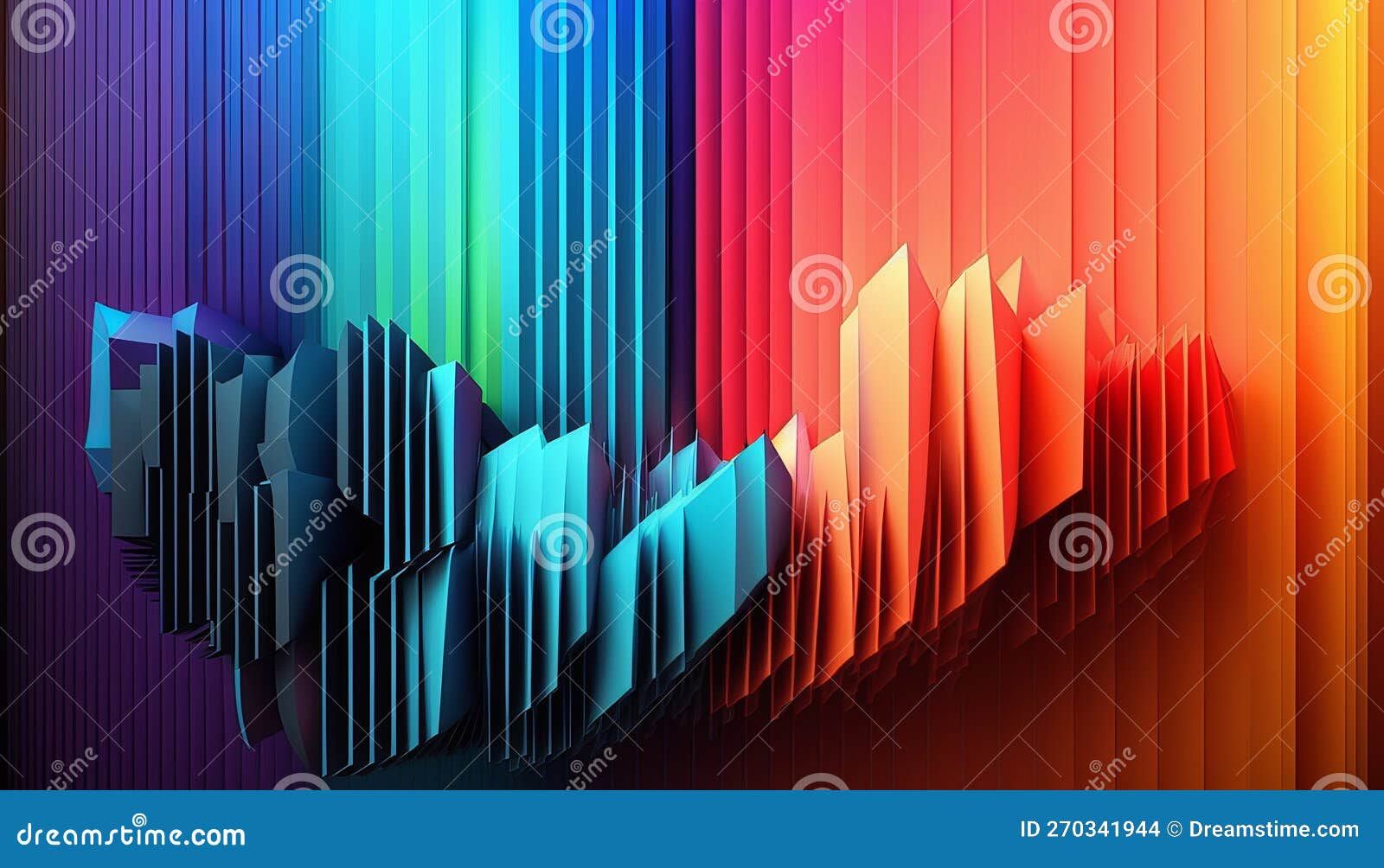 Abstract Data Background. UI UX Design Stock Illustration ...