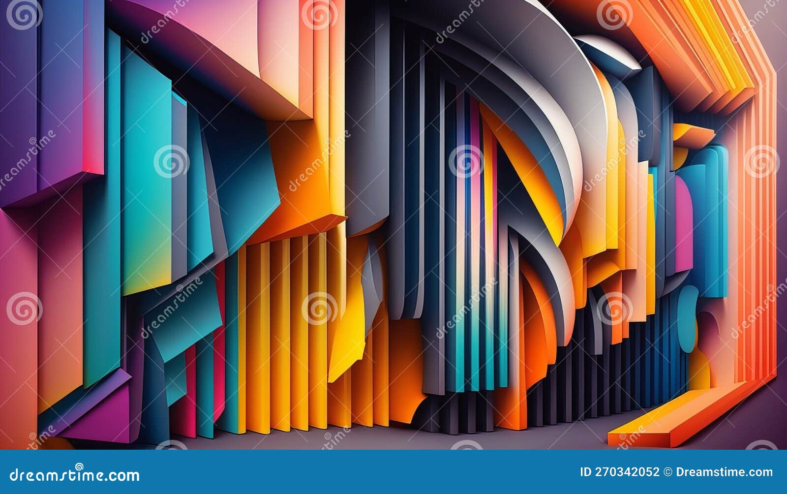 Abstract Data Background. UI UX Design Stock Illustration ... image.