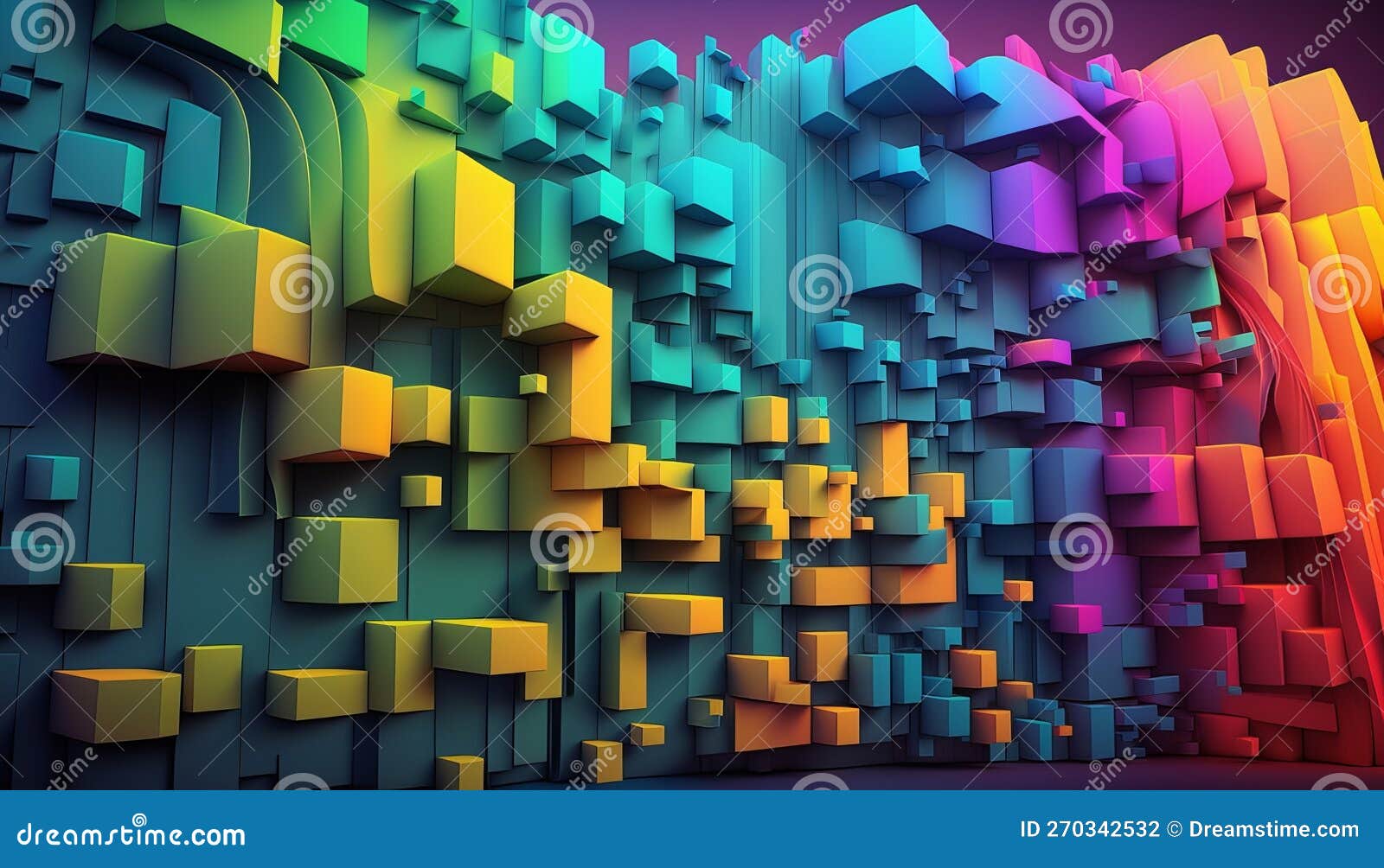 Abstract Data Background. UI UX Design Stock Illustration ...