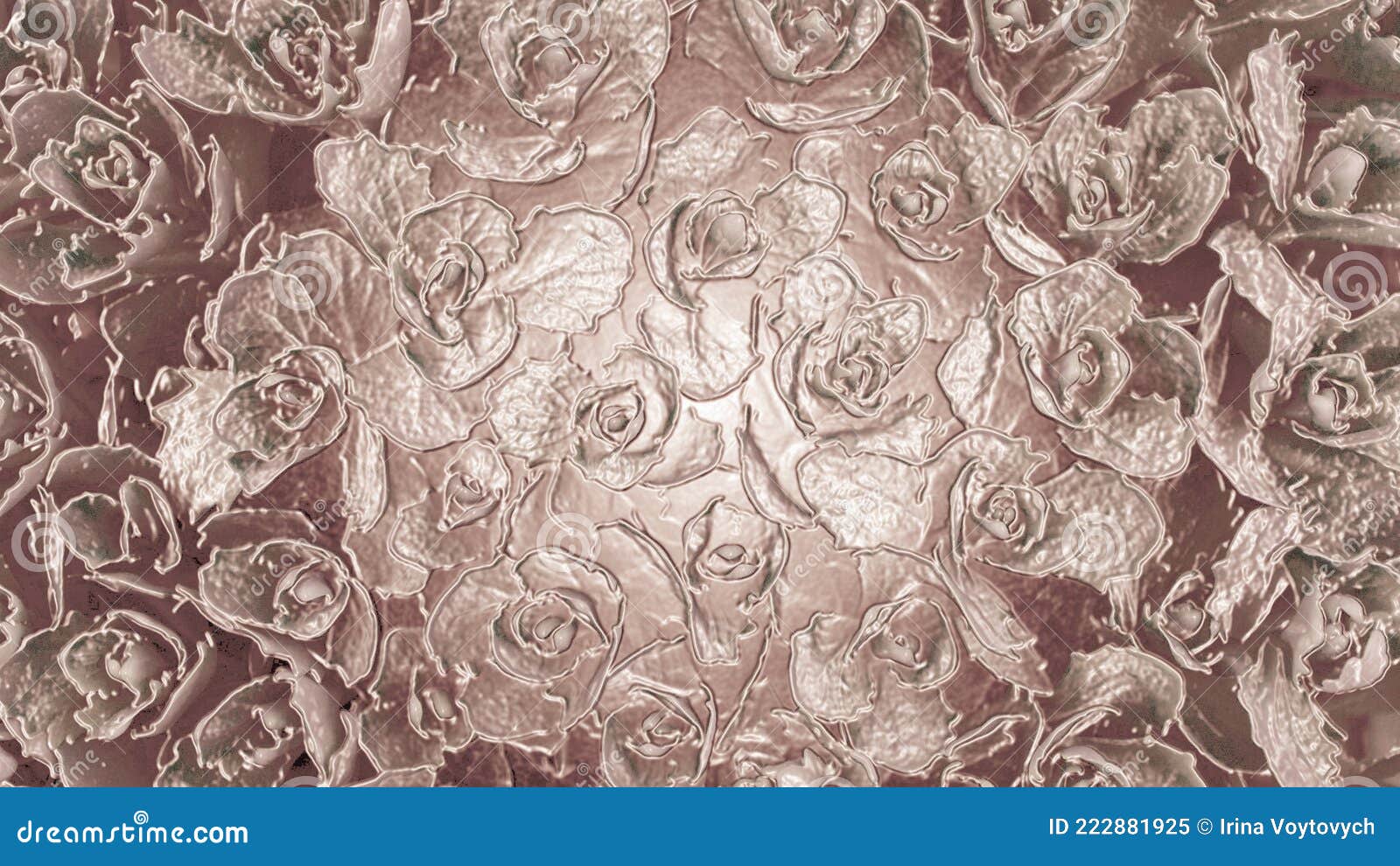 Ceiling Wallpapers Collage With Gold Molding, Sky, Palm Trees, Birds 3d