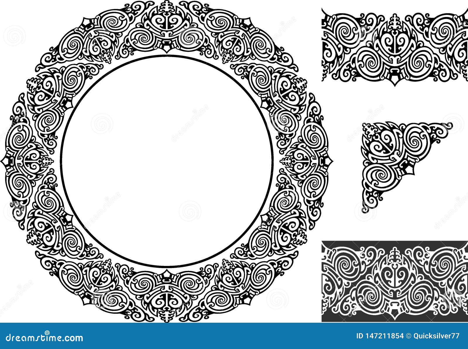 abstract decorative expanded pattern