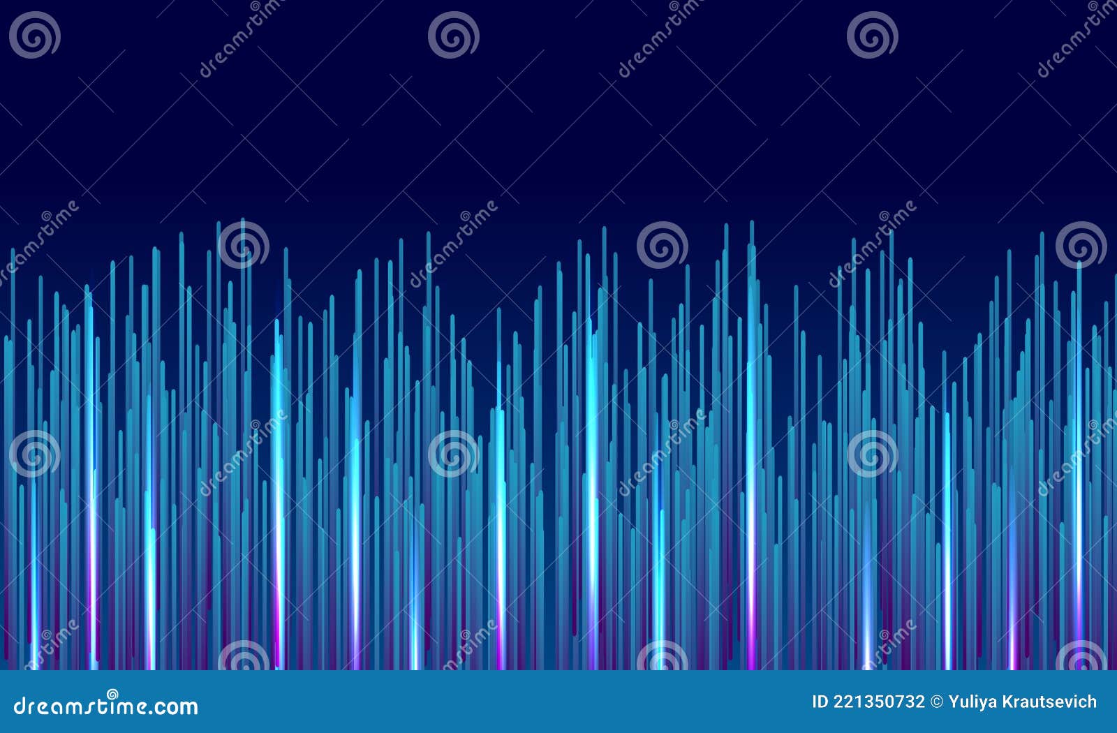 Abstract Digital Background of Particles Lines. Vector Stock Vector