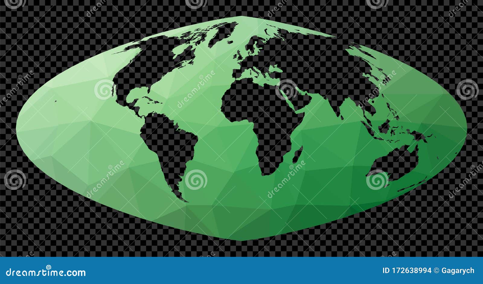 abstract digital map of world.