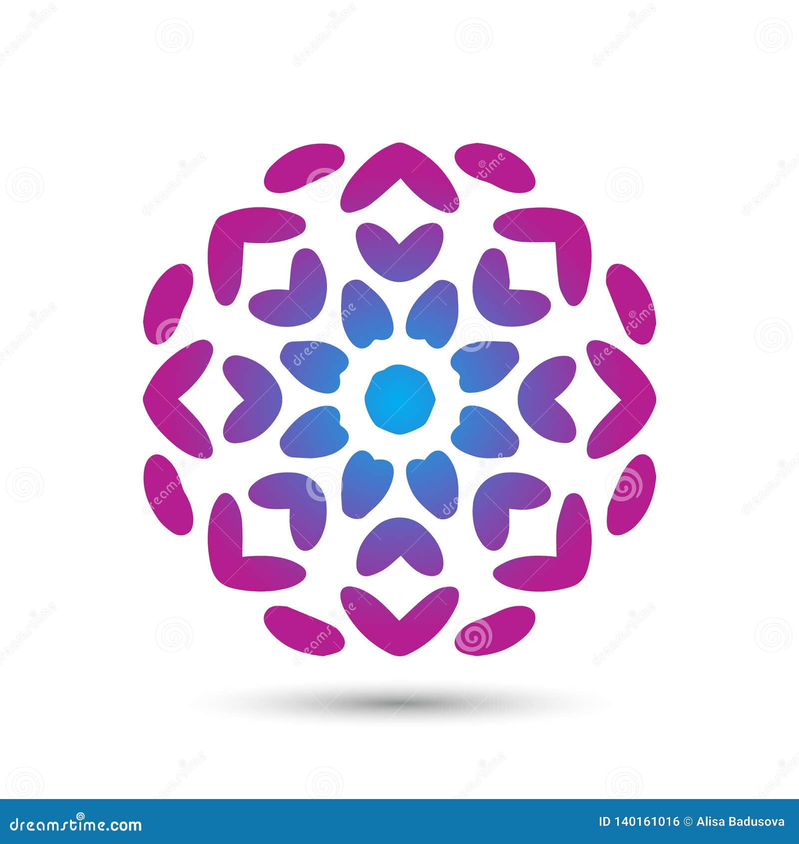 Download Abstract Elegant Flower Logo Icon Vector Design. Universal ...